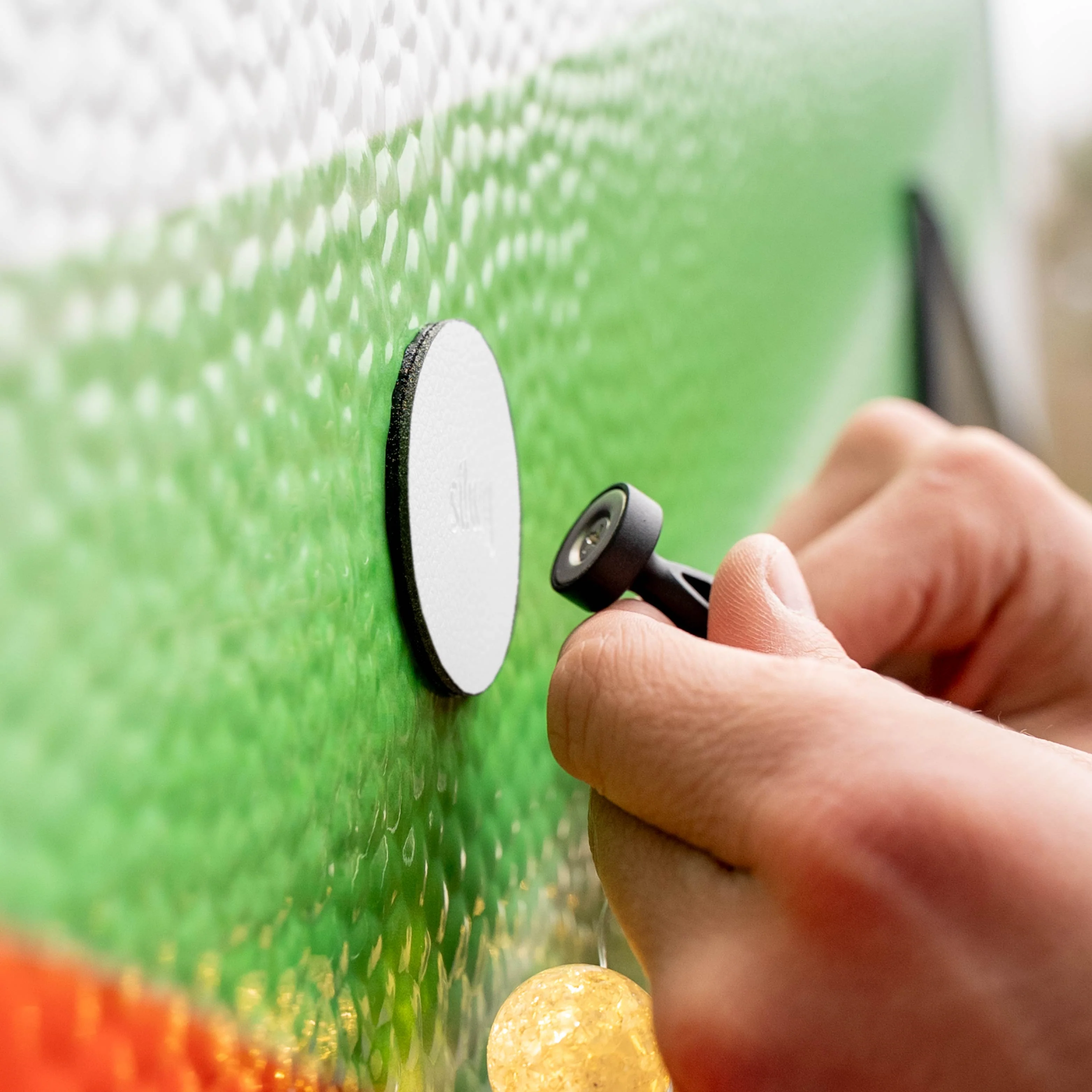 Magnet-Pins FLEX inkl. Pads WHITE - Image 6
