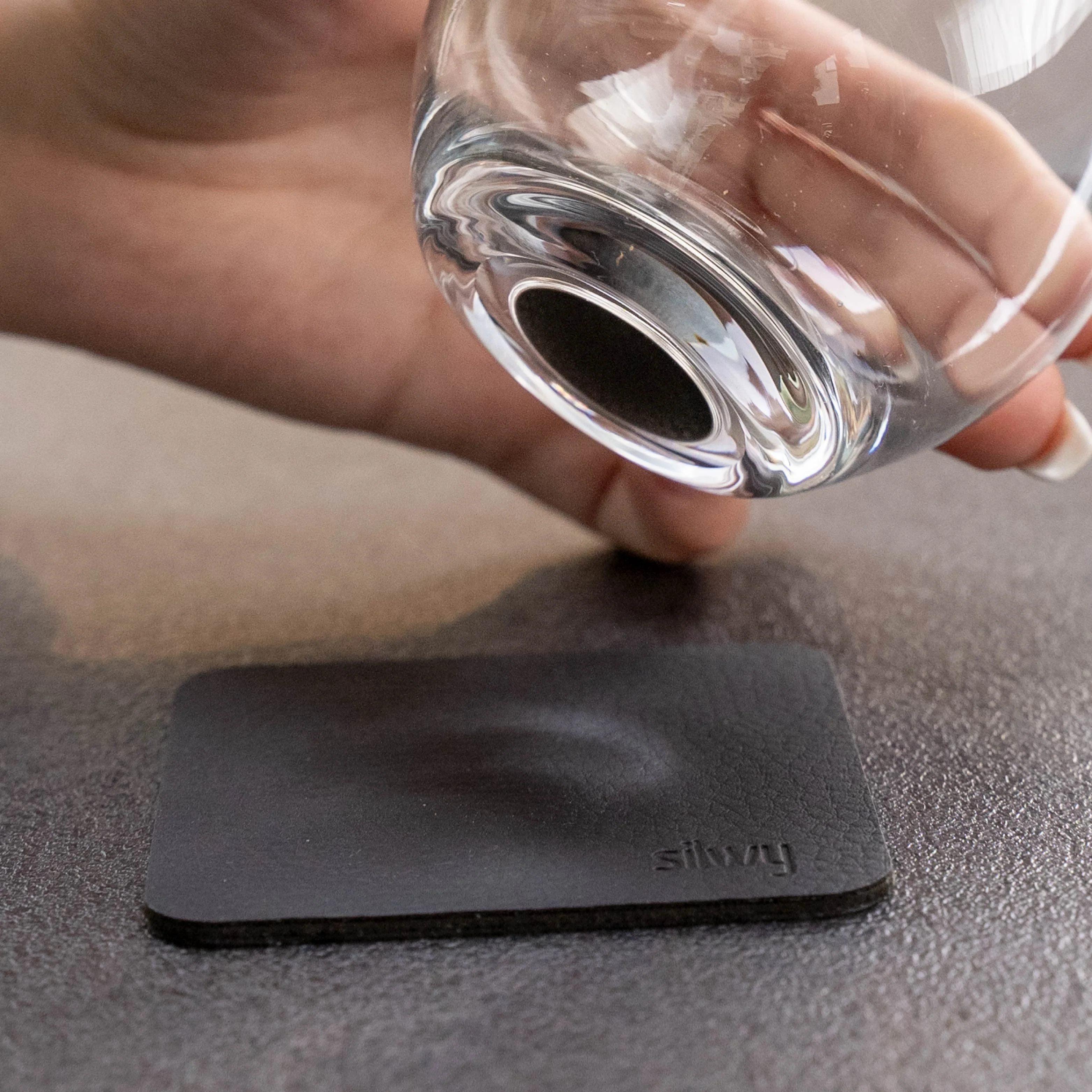Metall-Nano-Gel-Pads (eckig) BLACK - Image 5